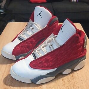 Jordan Kids Sneakers Red and White
